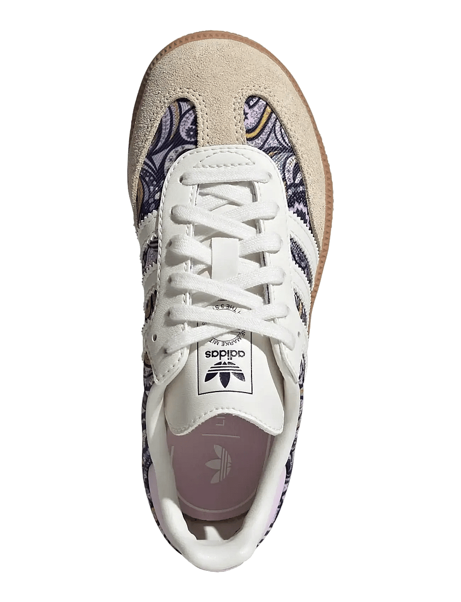 adidas Originals - SAMBA OG C - kõrge säärega tossud - cwhite/orcfus/gum2 - 4