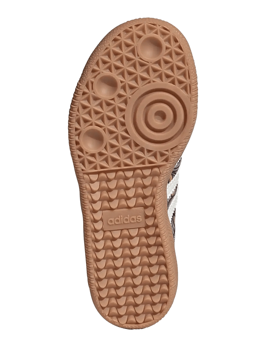 adidas Originals - SAMBA OG C - kõrge säärega tossud - cwhite/orcfus/gum2 - 5