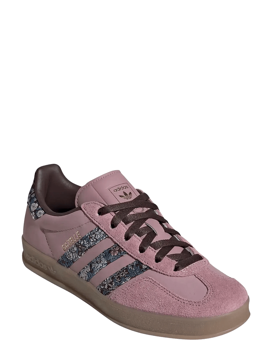 adidas Originals - GAZELLE INDOOR W - low top sneakers - magmau/auco/gum5 - 0