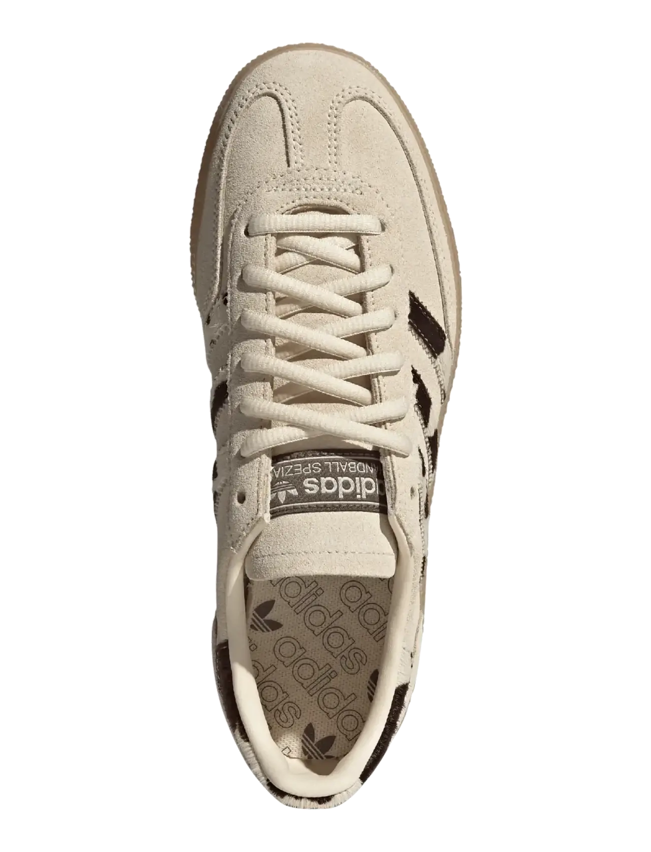 adidas Originals - HANDBALL SPEZIAL W - lave sneakers - wonwhi/earstr/gum3 - 4