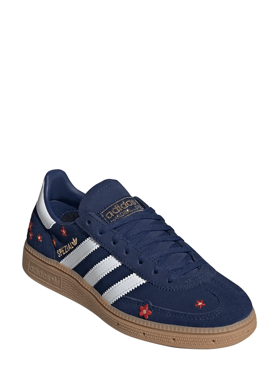 adidas Originals - HANDBALL SPEZIAL J - lave sneakers - dkblue/ftwwht/gum4 - 0