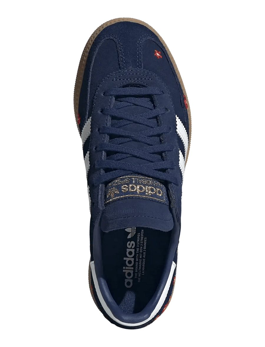 adidas Originals - HANDBALL SPEZIAL J - lave sneakers - dkblue/ftwwht/gum4 - 4