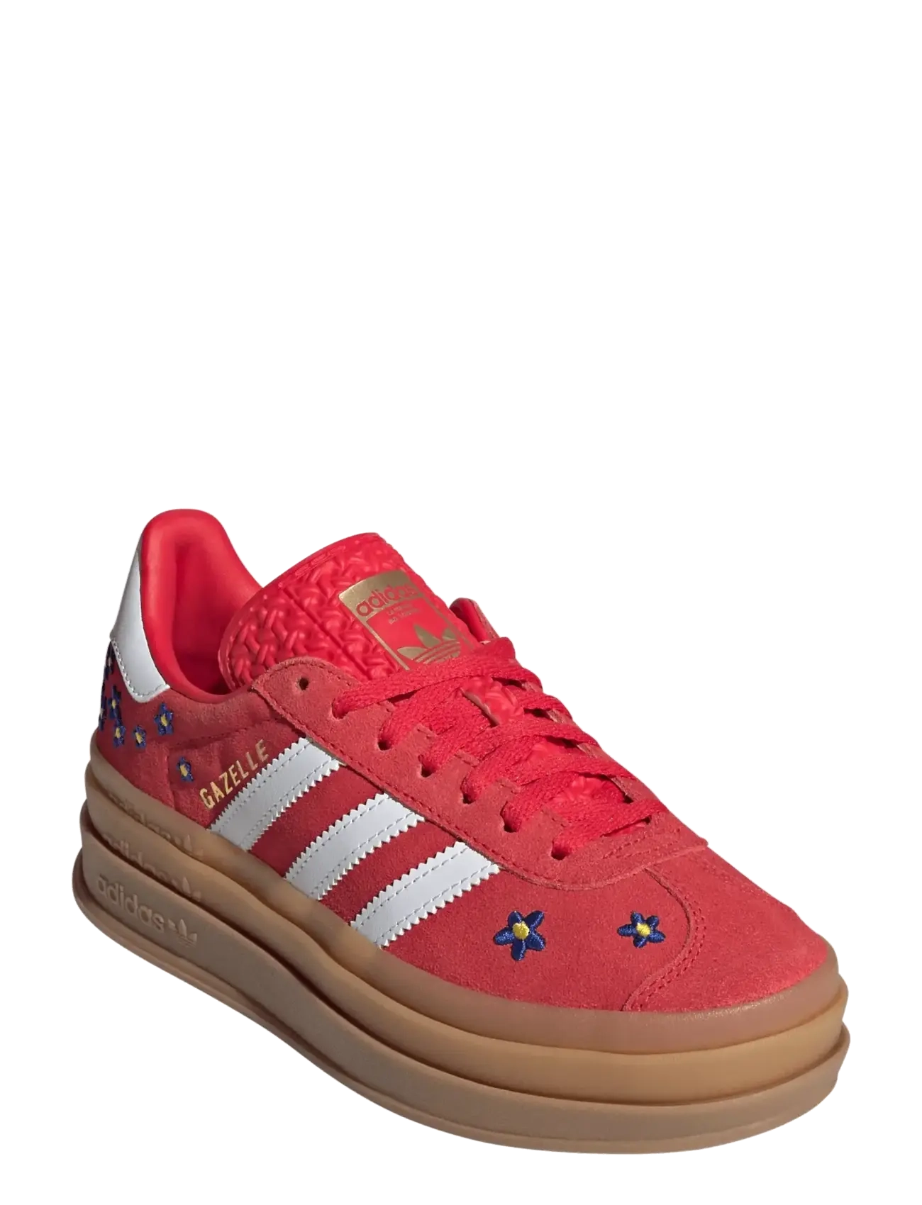 adidas Originals Gazelle Bold J, 40, Red, Sneakers > Sneakers Med Lav Top, Børn