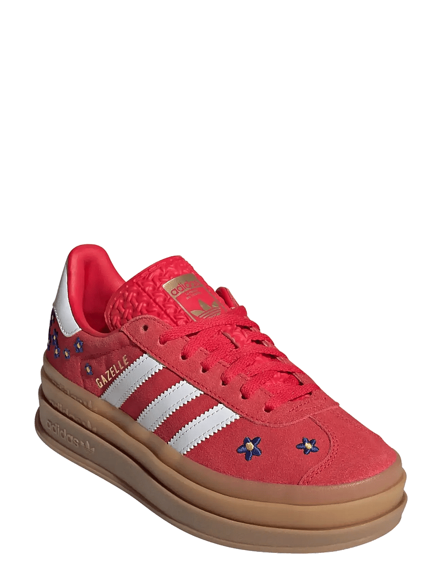 adidas Originals - GAZELLE BOLD J - lave sneakers - purrub/ftwwht/gum1 - 0