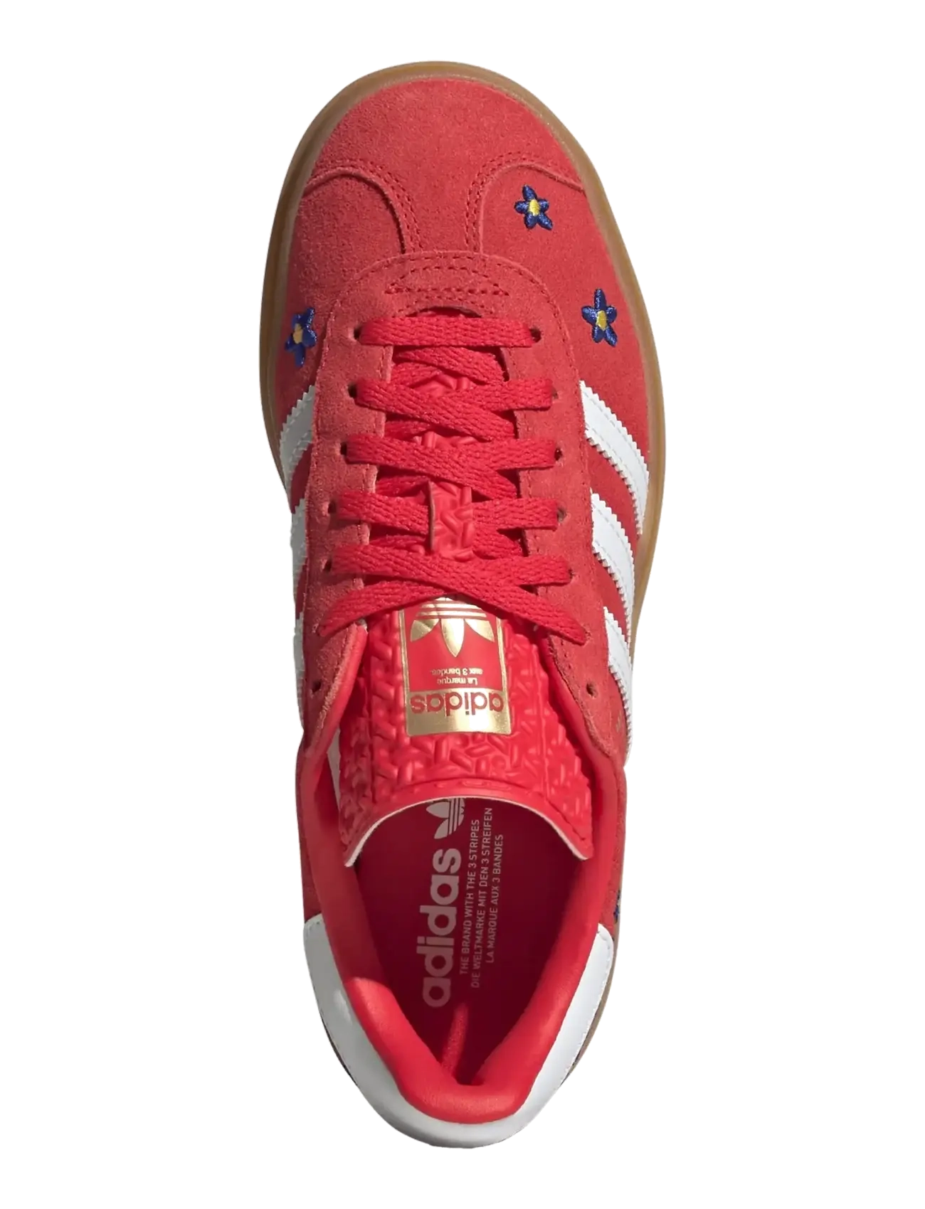 adidas Originals - GAZELLE BOLD J - lave sneakers - purrub/ftwwht/gum1 - 4