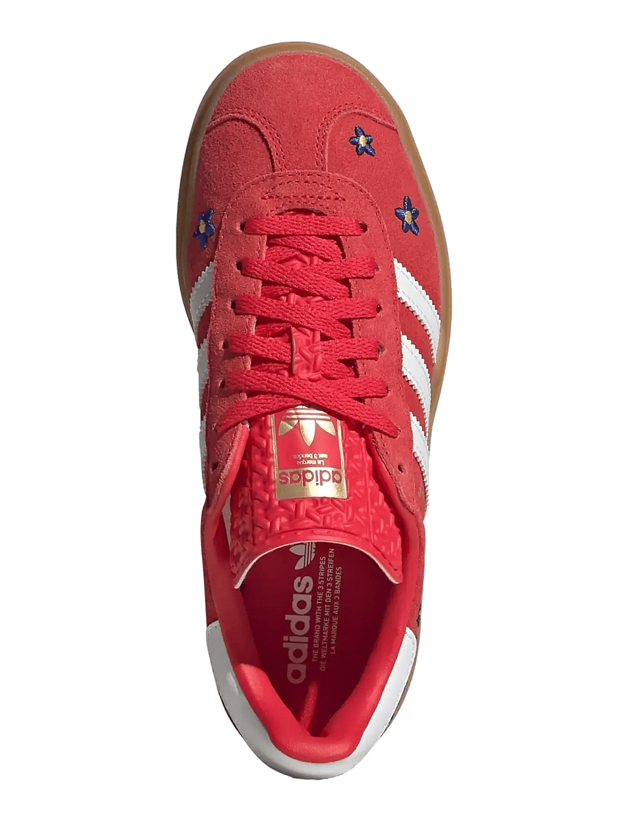 adidas Originals - GAZELLE BOLD J - lave sneakers - purrub/ftwwht/gum1 - 4