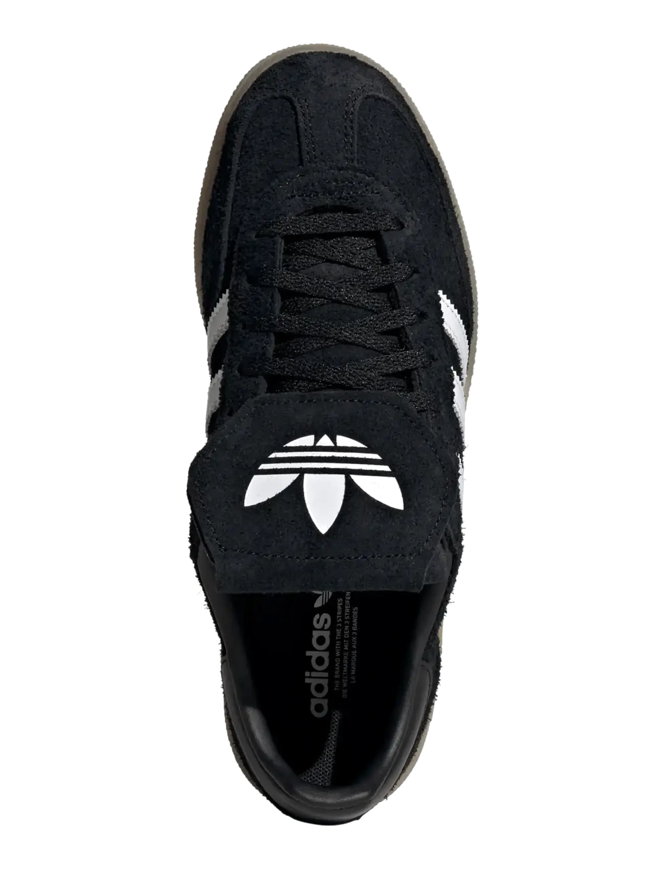 adidas Originals - HANDBALL SPEZIAL LT W - lave sneakers - cblack/ftwwht/goldmt - 4