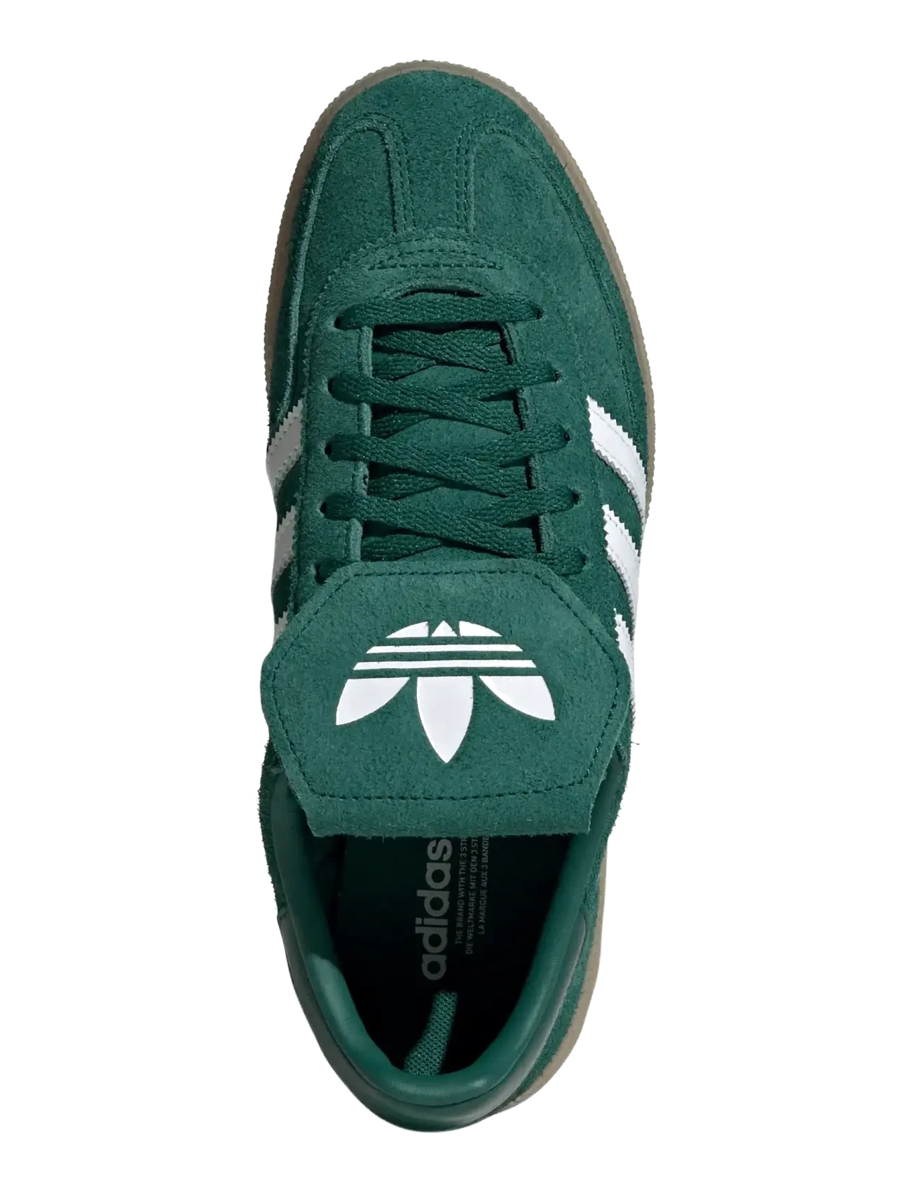 adidas Originals - HANDBALL SPEZIAL LT W - lave sneakers - cgreen/ftwwht/goldmt - 4