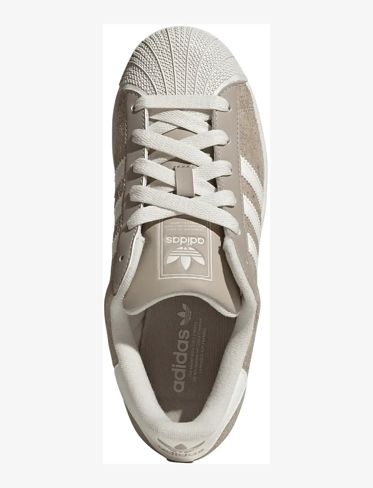 adidas Originals - SUPERSTAR II W - ikdienas apavi ar pazeminātu augšdaļu - owhite/wonbei/goldmt - 4