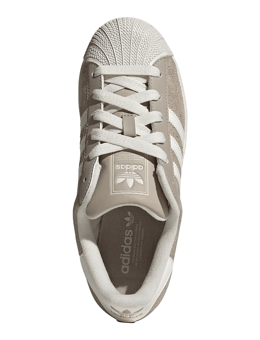 adidas Originals - SUPERSTAR II W - lave sneakers - owhite/wonbei/goldmt - 4