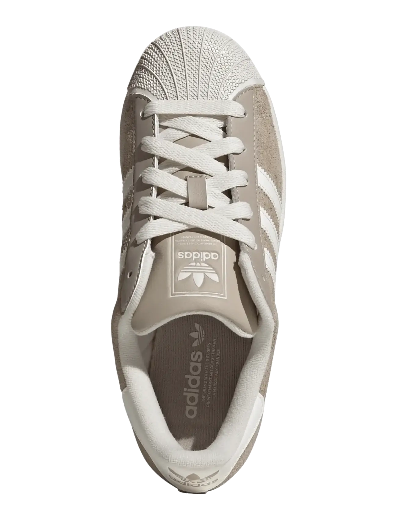 adidas Originals - SUPERSTAR II W - lave sneakers - owhite/wonbei/goldmt - 4