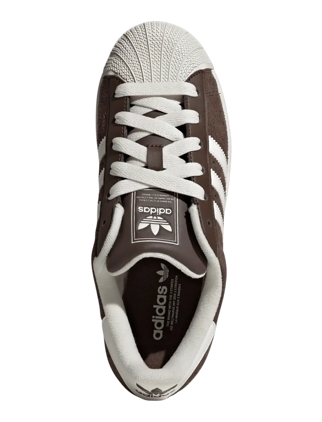adidas Originals - SUPERSTAR II W - lave sneakers - shabrn/owhite/goldmt - 4