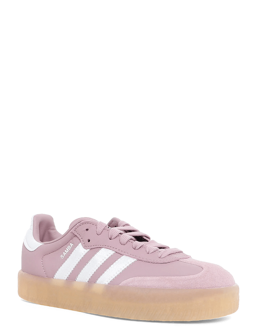 adidas Originals - SAMBAE W - lave sneakers - magmau/ftwwht/gum3 - 0