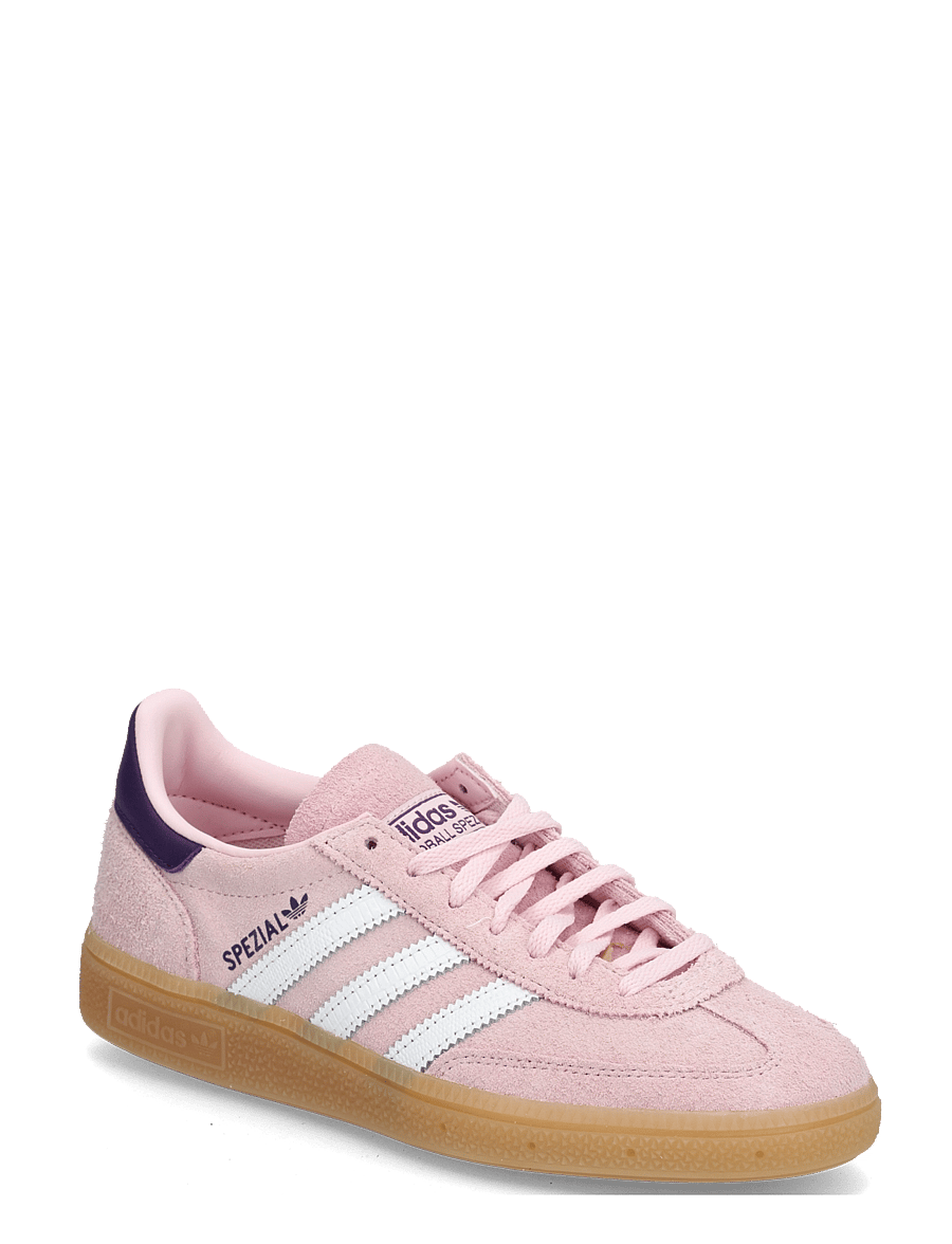 adidas Originals - HANDBALL SPEZIAL W - lave sneakers - clpink/ftwwht/violet - 0