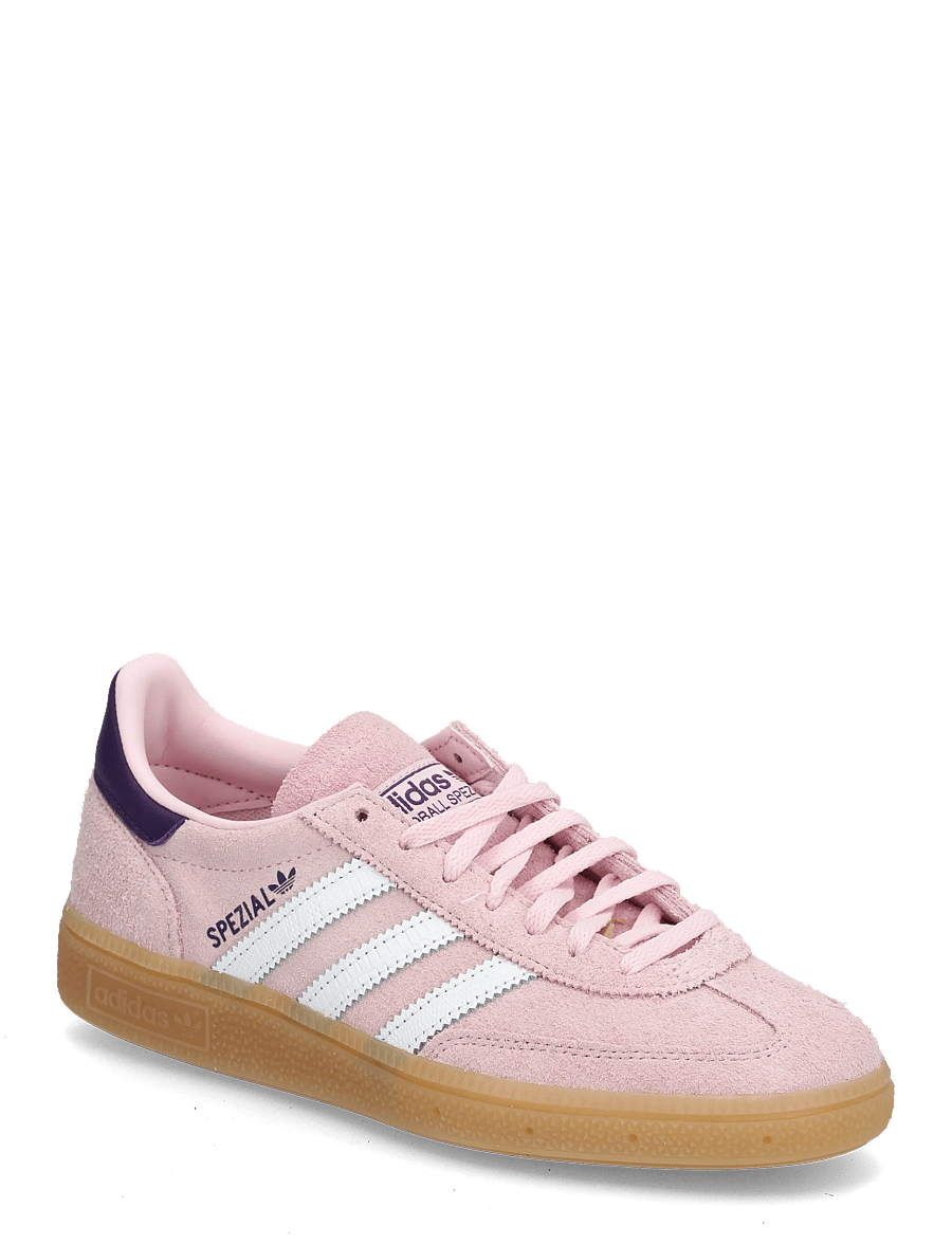 adidas Originals - HANDBALL SPEZIAL W - niedrige sneakers - clpink/ftwwht/violet - 0