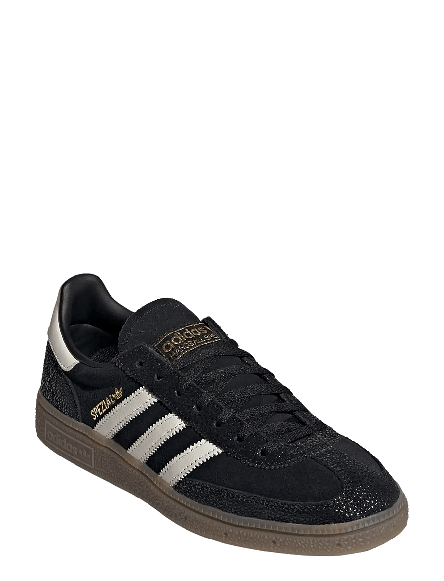 adidas Originals - HANDBALL SPEZIAL W - lave sneakers - cblack/clowhi/goldmt - 0