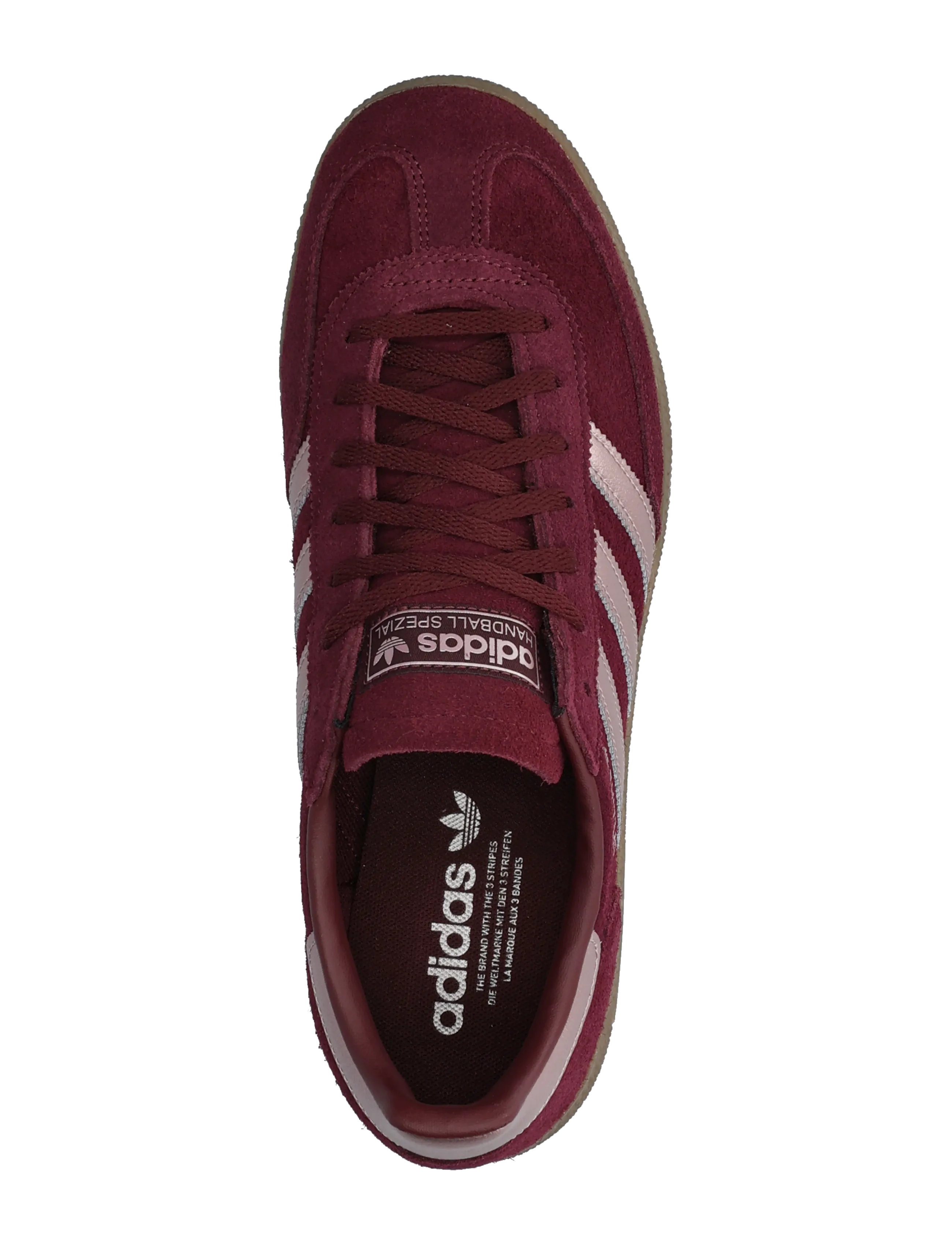 adidas Originals - HANDBALL SPEZIAL W - herbstersparnisse - maroon/vagrme/gum5 - 3