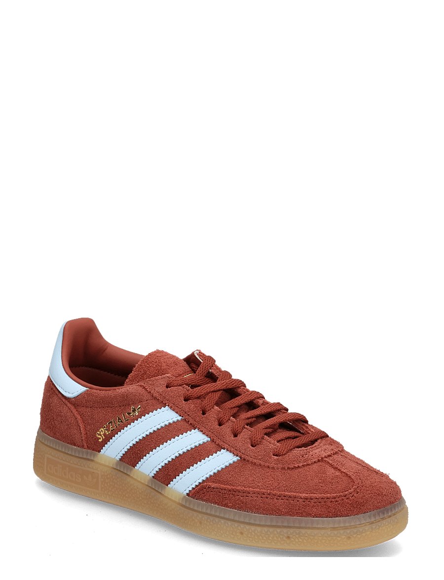 adidas Originals - HANDBALL SPEZIAL W - low top sneakers - bursie/clesky/goldmt - 0