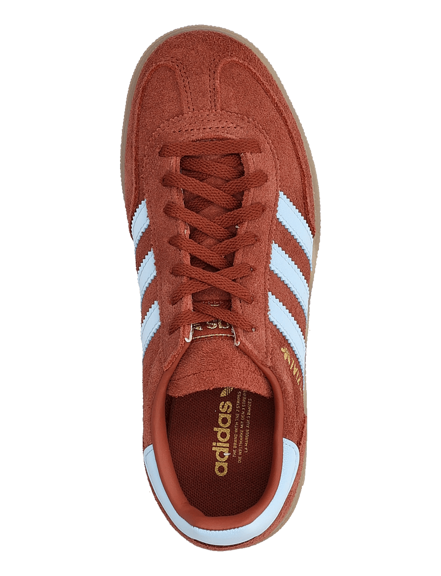 adidas Originals - HANDBALL SPEZIAL W - low top sneakers - bursie/clesky/goldmt - 3