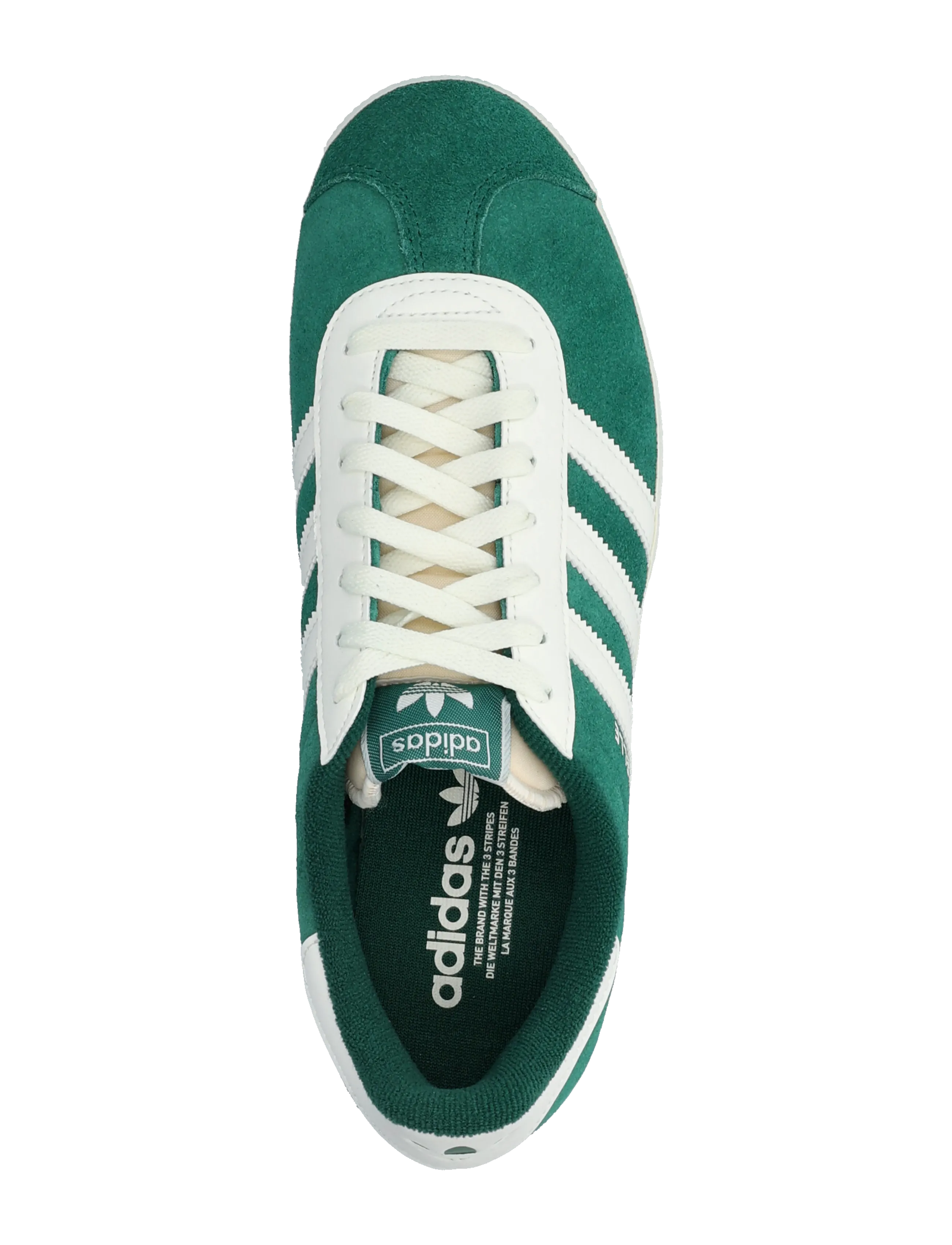 adidas Originals - GAZELLE - sügisene kokkuhoid - cgreen/owhite/cgreen - 3