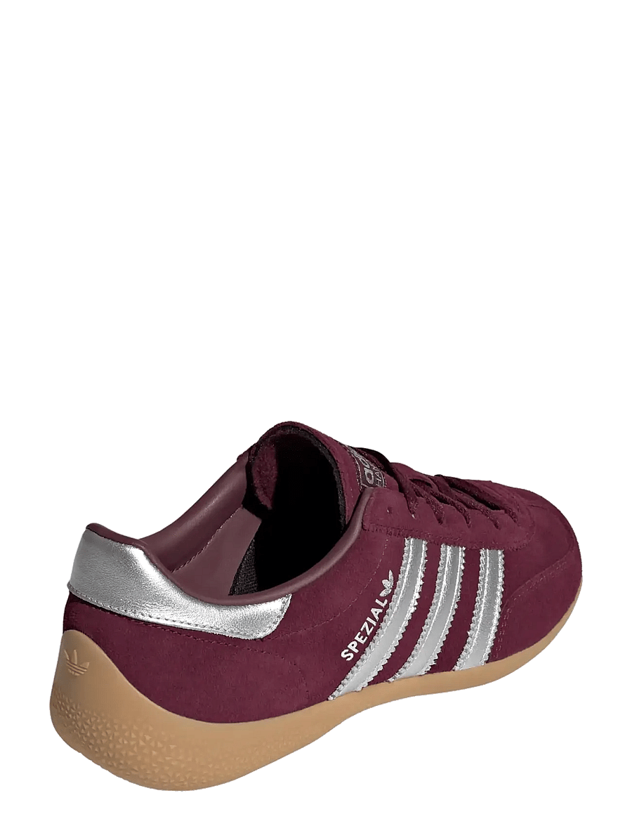 adidas Originals - HANDBALL SPEZIAL LO PRO W - lave sneakers - maroon/silvmt/gum3 - 2