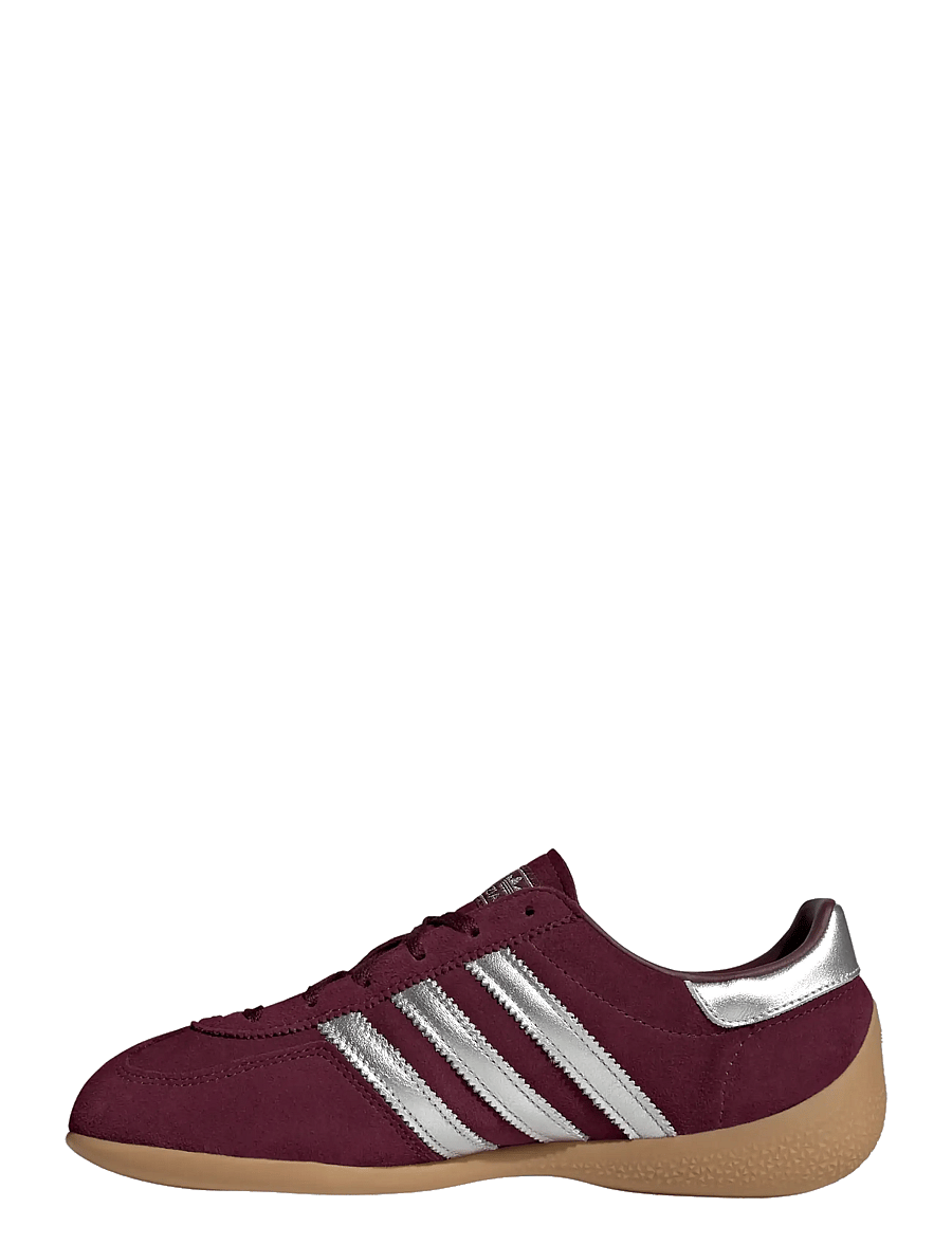 adidas Originals - HANDBALL SPEZIAL LO PRO W - lave sneakers - maroon/silvmt/gum3 - 0