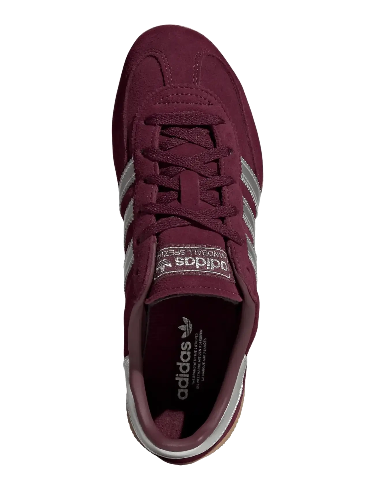 adidas Originals - HANDBALL SPEZIAL LO PRO W - maroon/silvmt/gum3 - 3