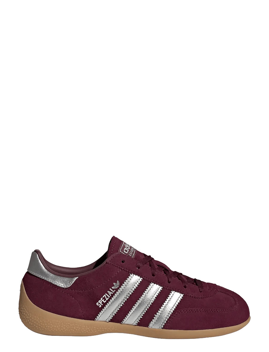 adidas Originals - HANDBALL SPEZIAL LO PRO W - lave sneakers - maroon/silvmt/gum3 - 5