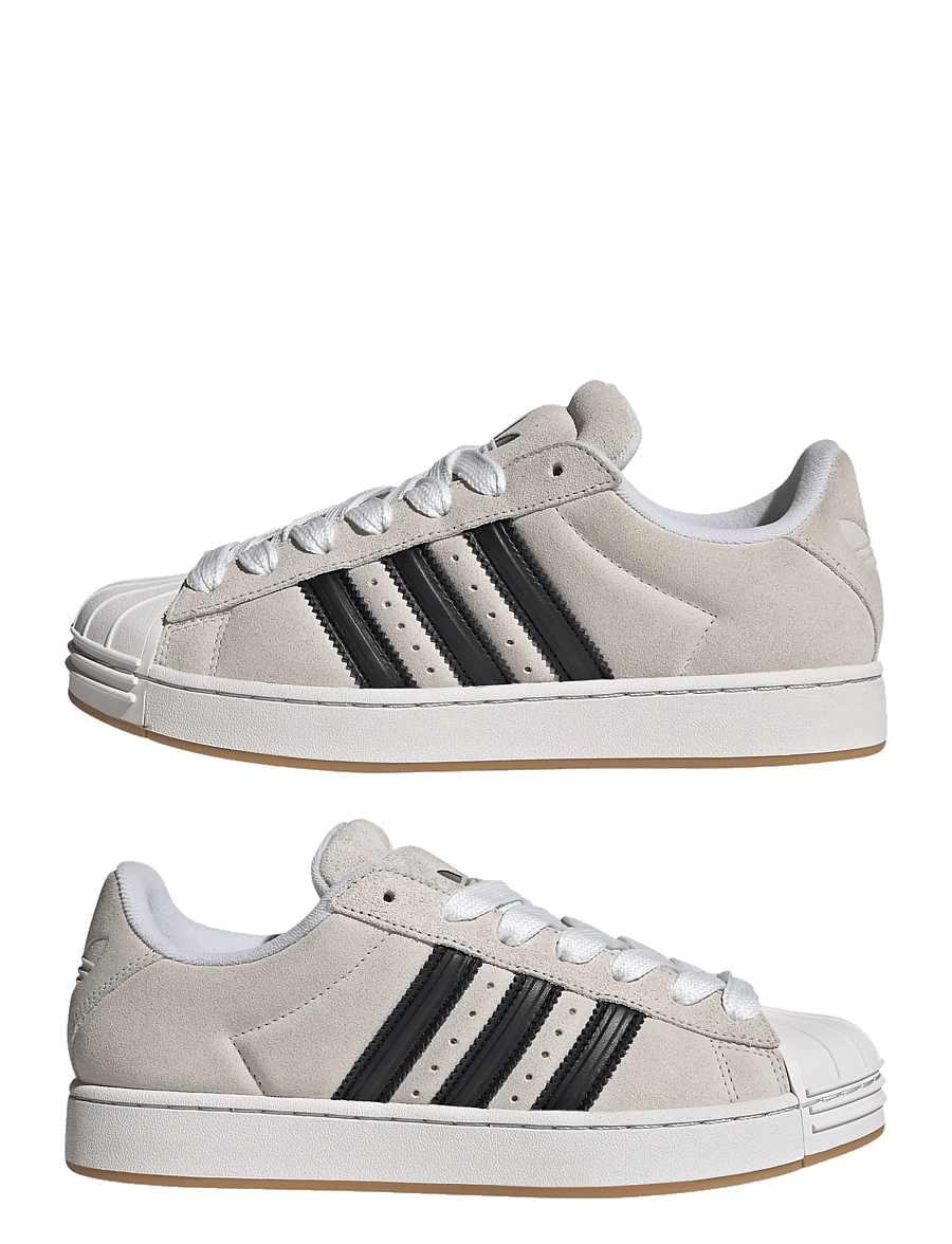 adidas Originals - SUPERSTAR ST - low top sneakers - crywht/cblack/gum3 - 5