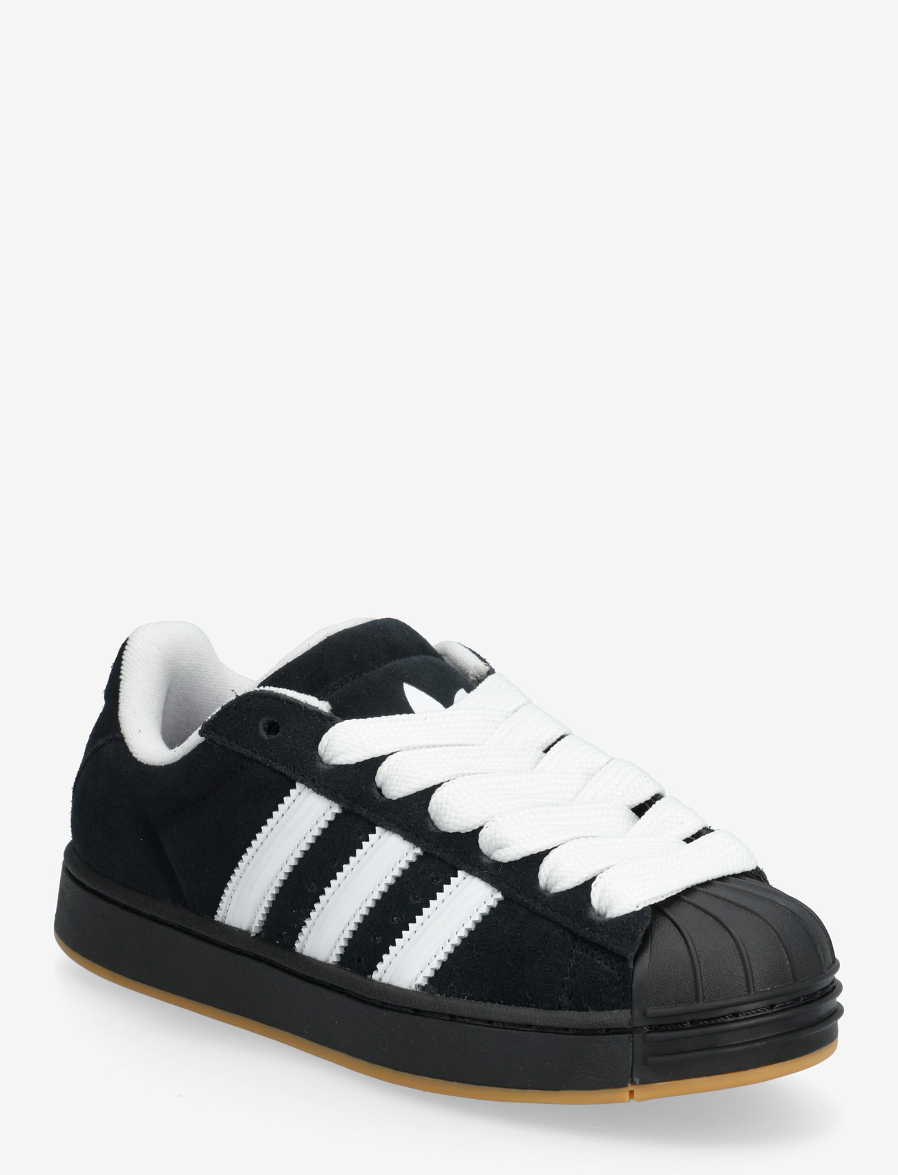 adidas Originals - SUPERSTAR ST - lave sneakers - cblack/ftwwht/gum3 - 0