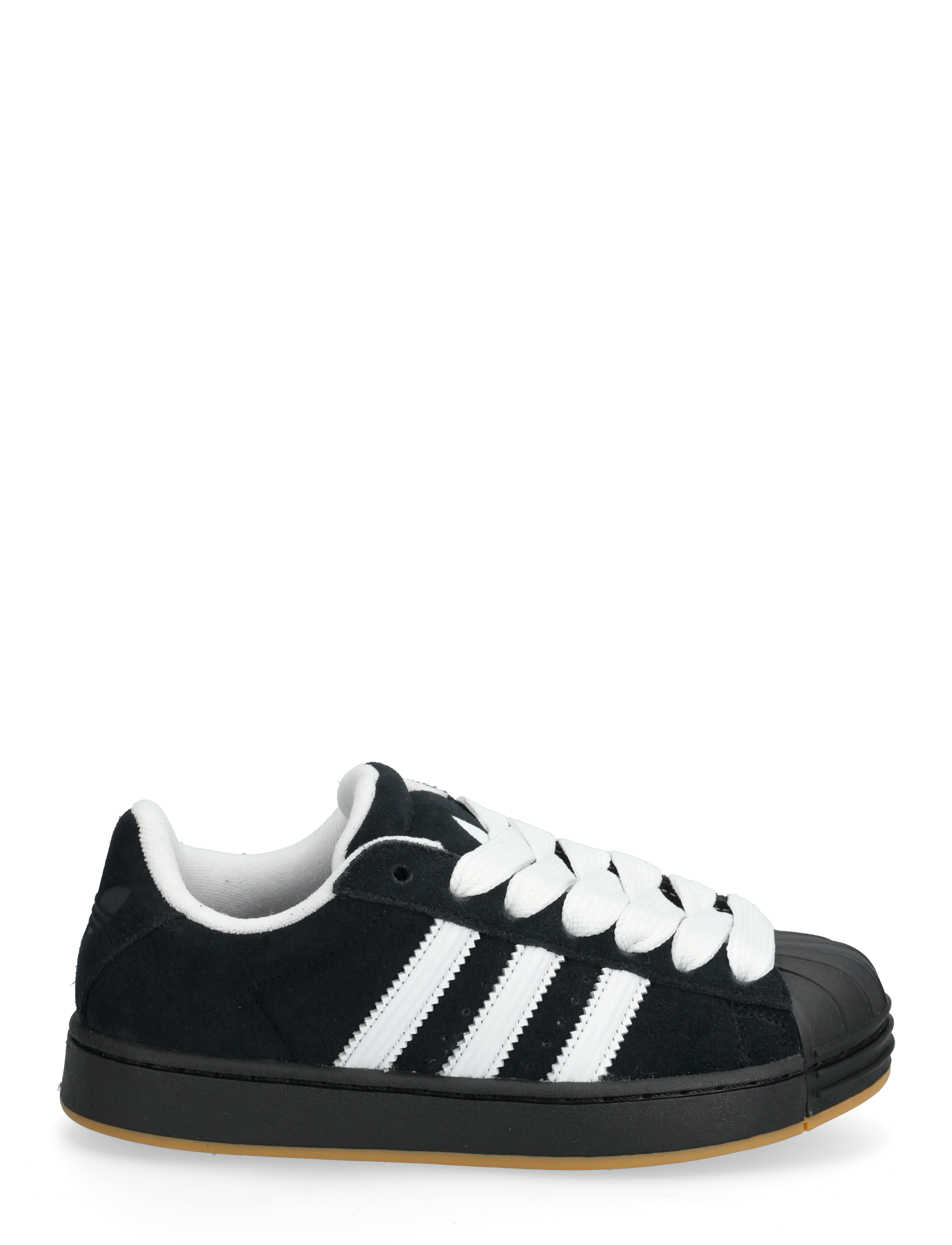 adidas Originals - SUPERSTAR ST - lave sneakers - cblack/ftwwht/gum3 - 1