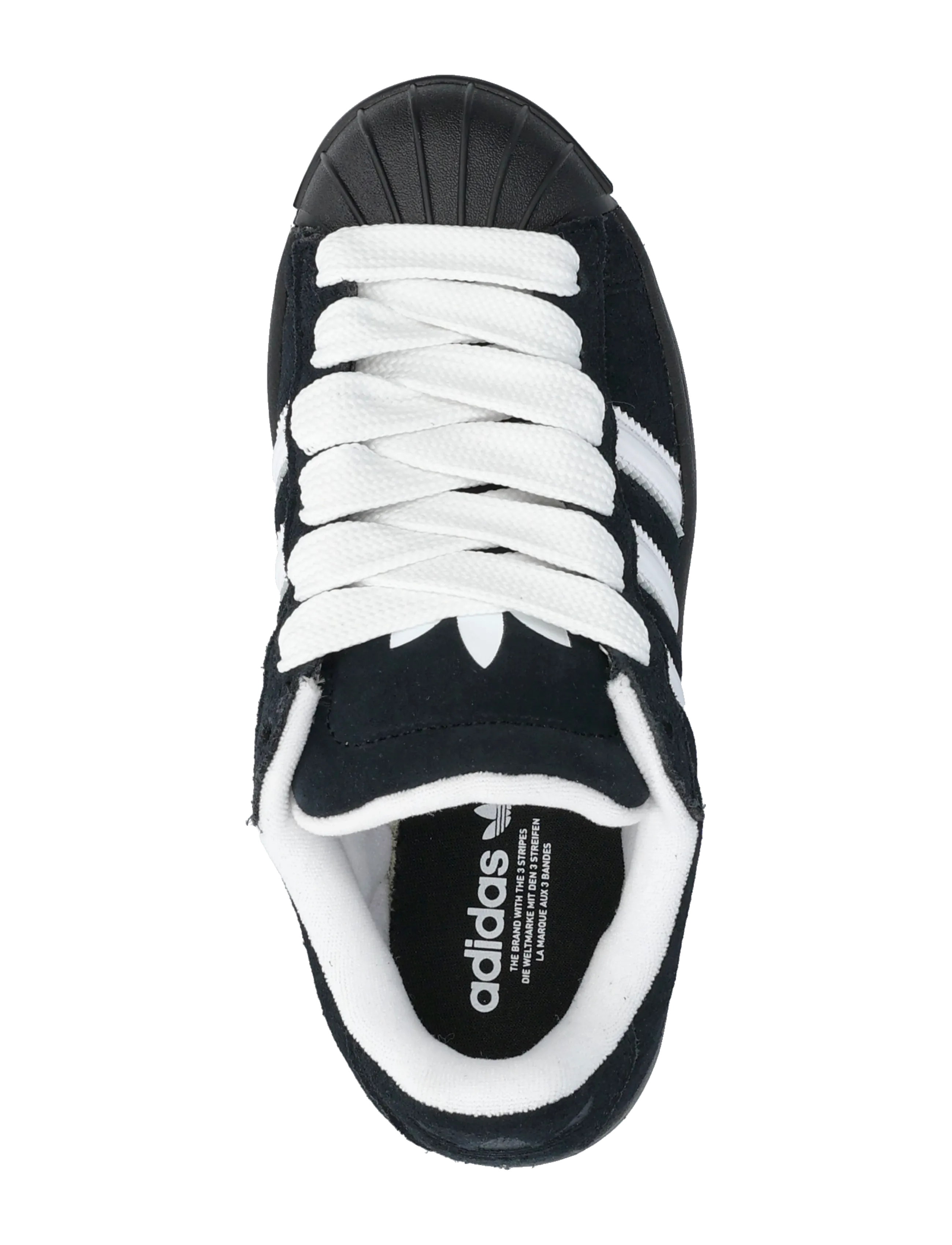 adidas Originals - SUPERSTAR ST - lave sneakers - cblack/ftwwht/gum3 - 3