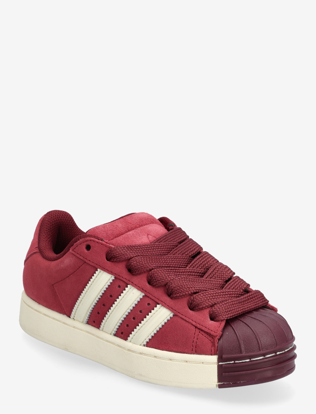 adidas Originals - SUPERSTAR ST W - niedrige sneakers - shared/crewht/maroon - 0