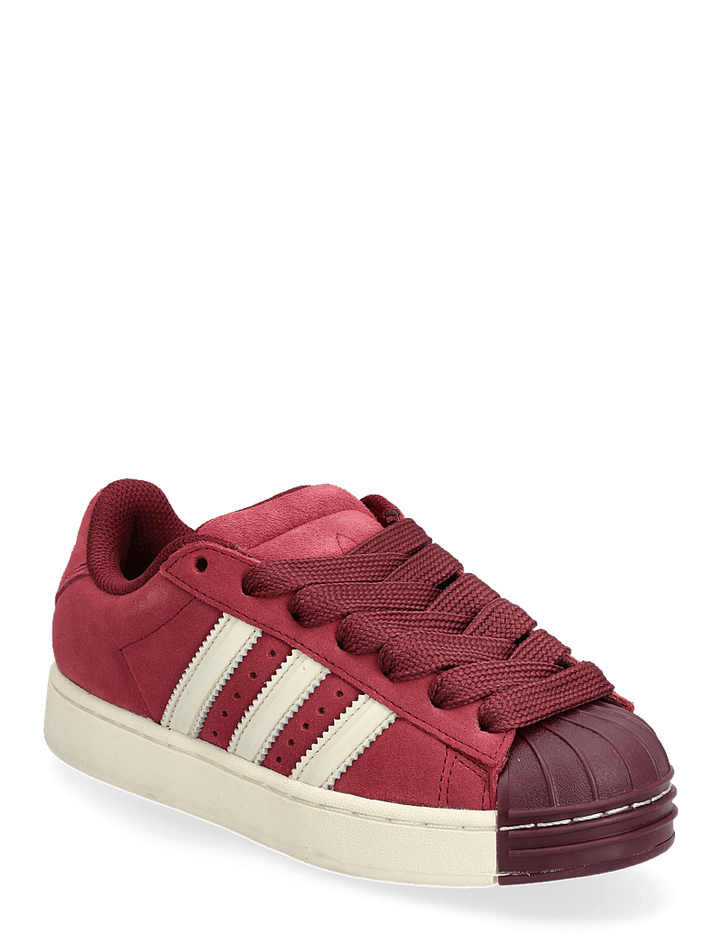 adidas Originals - SUPERSTAR ST W - niedrige sneakers - shared/crewht/maroon - 0