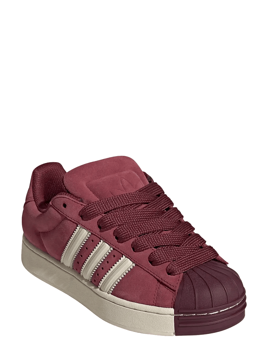 adidas Originals - SUPERSTAR ST W - lave sneakers - shared/crewht/maroon - 0