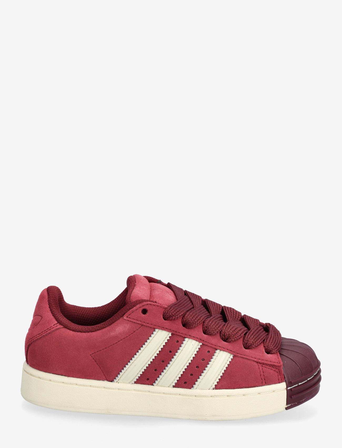 adidas Originals - SUPERSTAR ST W - niedrige sneakers - shared/crewht/maroon - 1