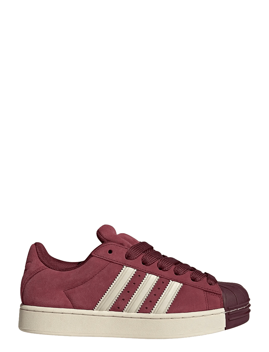 adidas Originals - SUPERSTAR ST W - lave sneakers - shared/crewht/maroon - 1