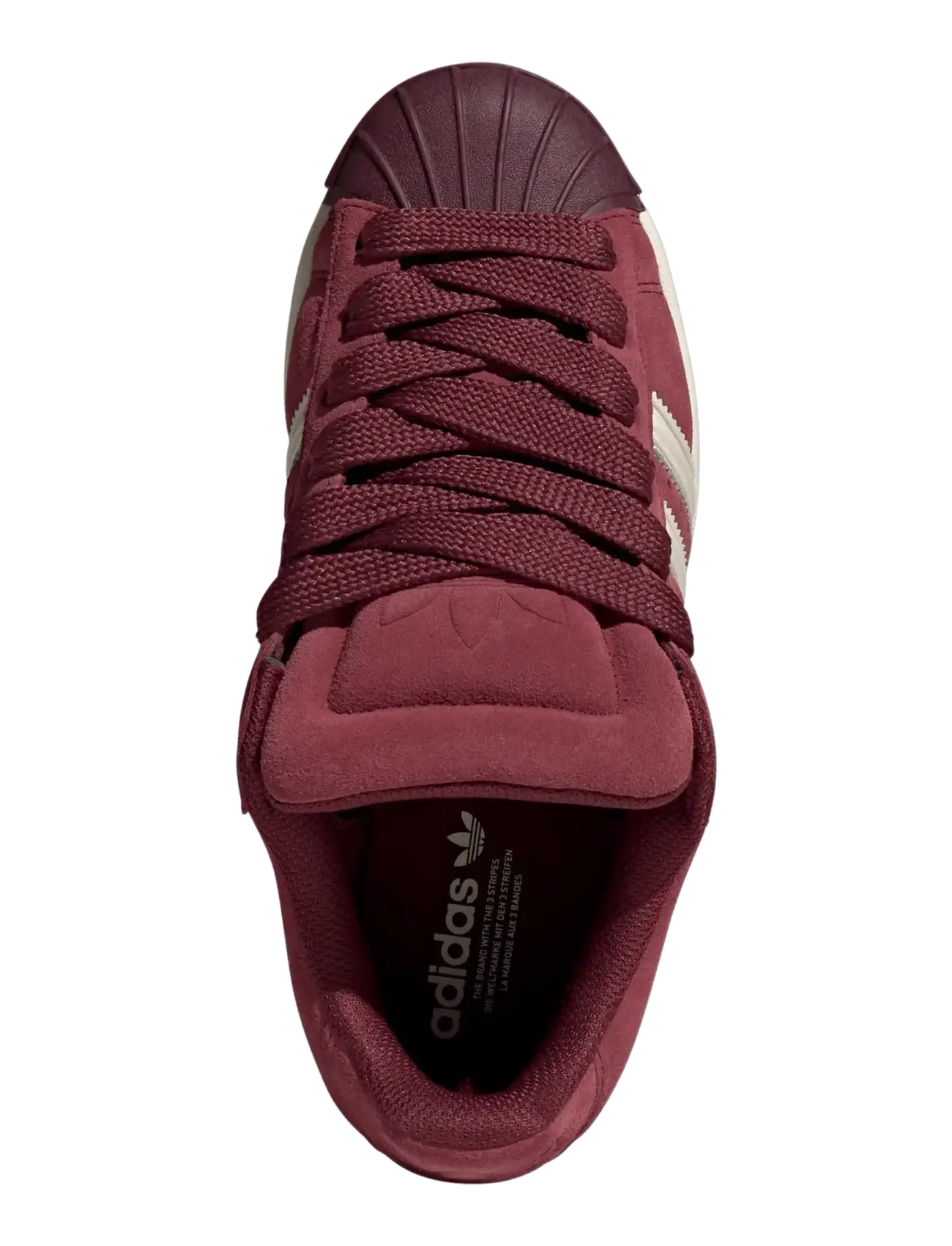 adidas Originals - SUPERSTAR ST W - baskets basses - shared/crewht/maroon - 4