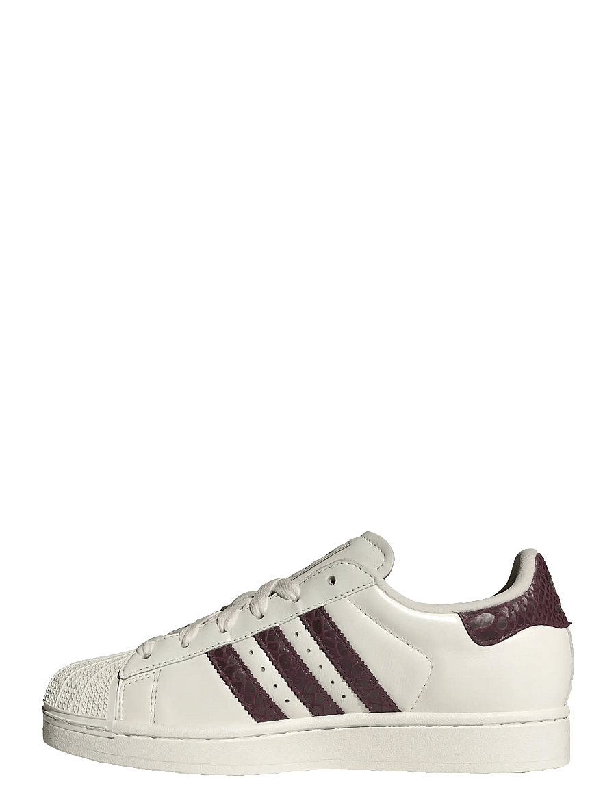 adidas Originals - SUPERSTAR II W - lave sneakers - owhite/maroon/goldmt - 2