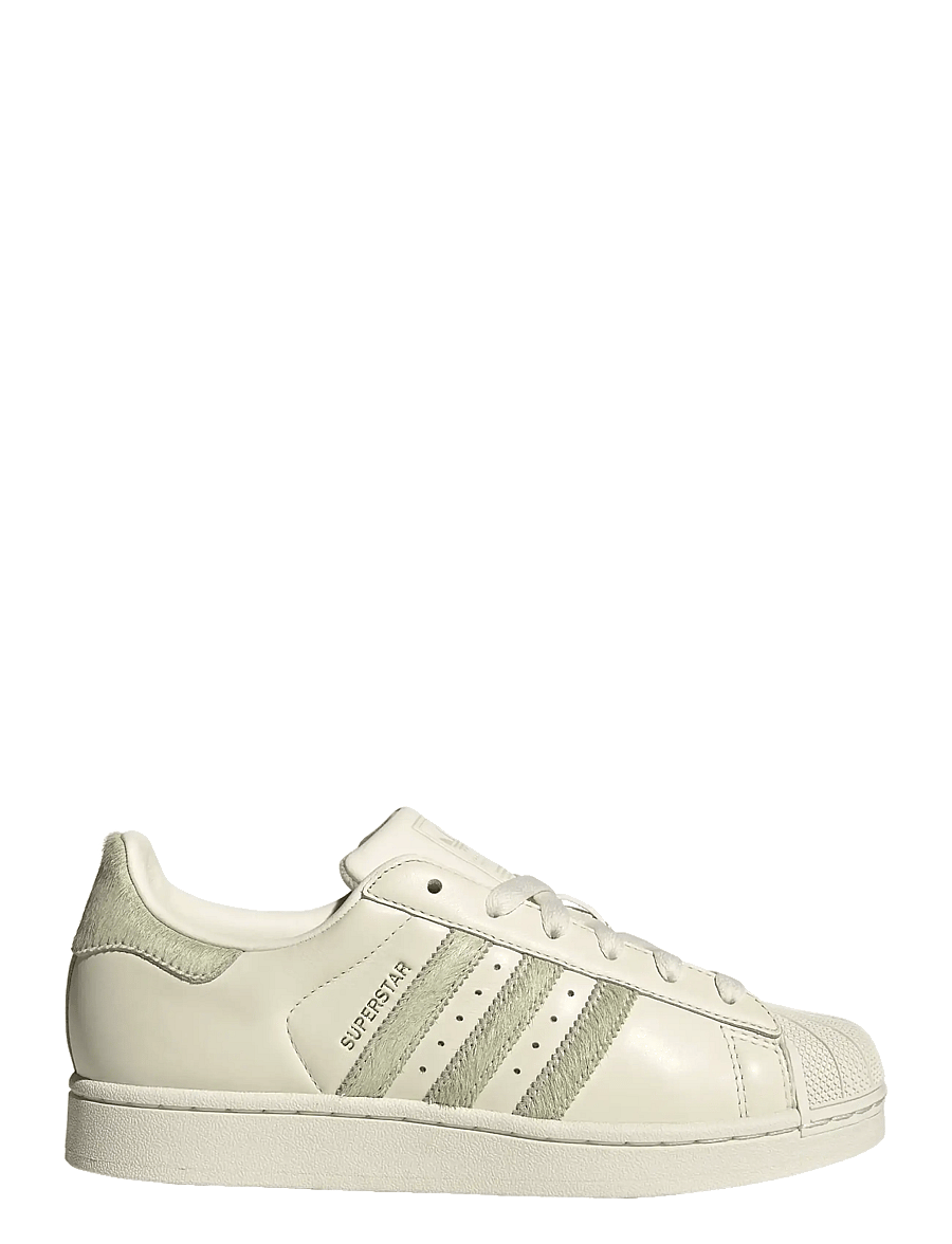 adidas Originals - SUPERSTAR II W - low top sneakers - owhite/lingrn/goldmt - 1