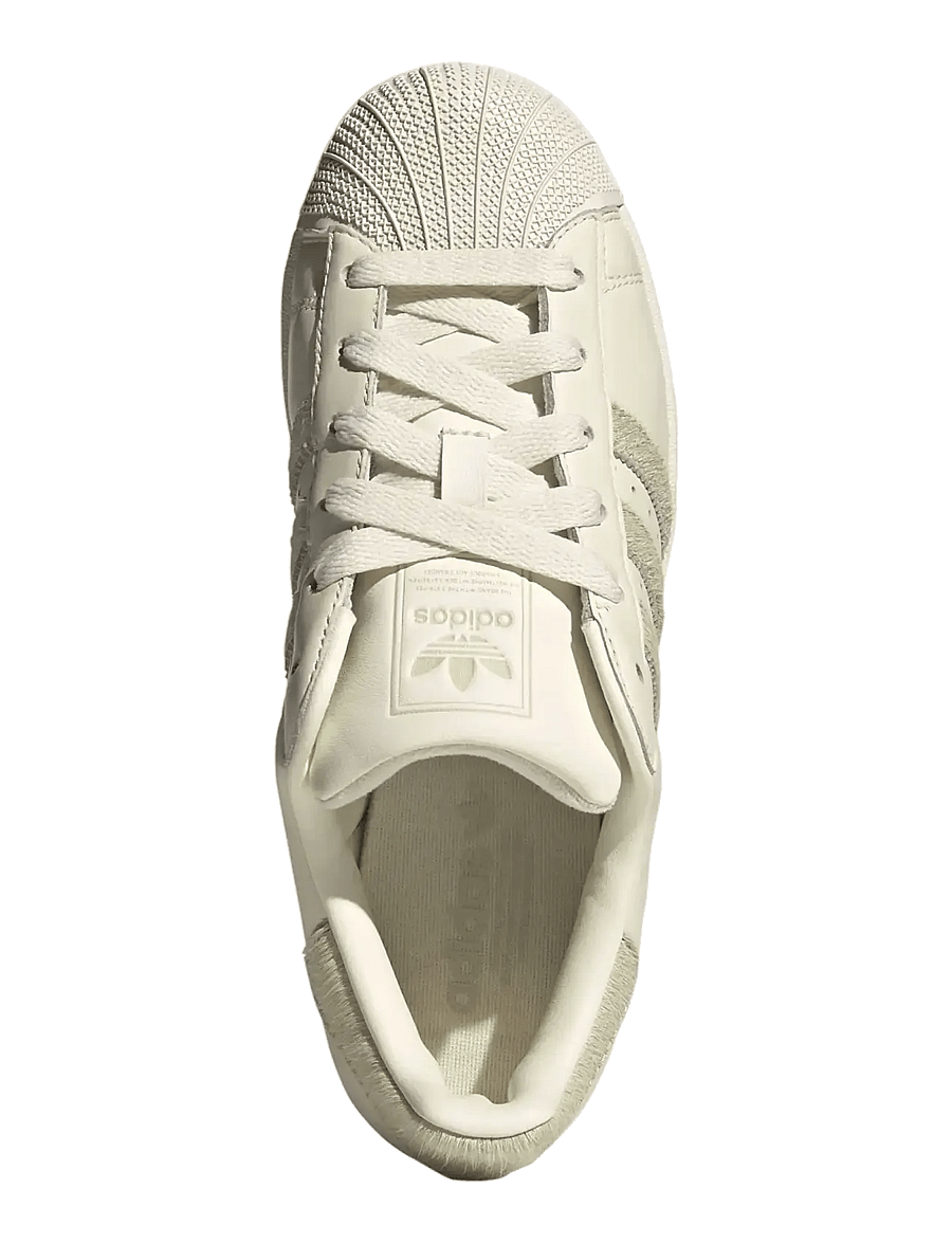 adidas Originals - SUPERSTAR II W - low top sneakers - owhite/lingrn/goldmt - 4