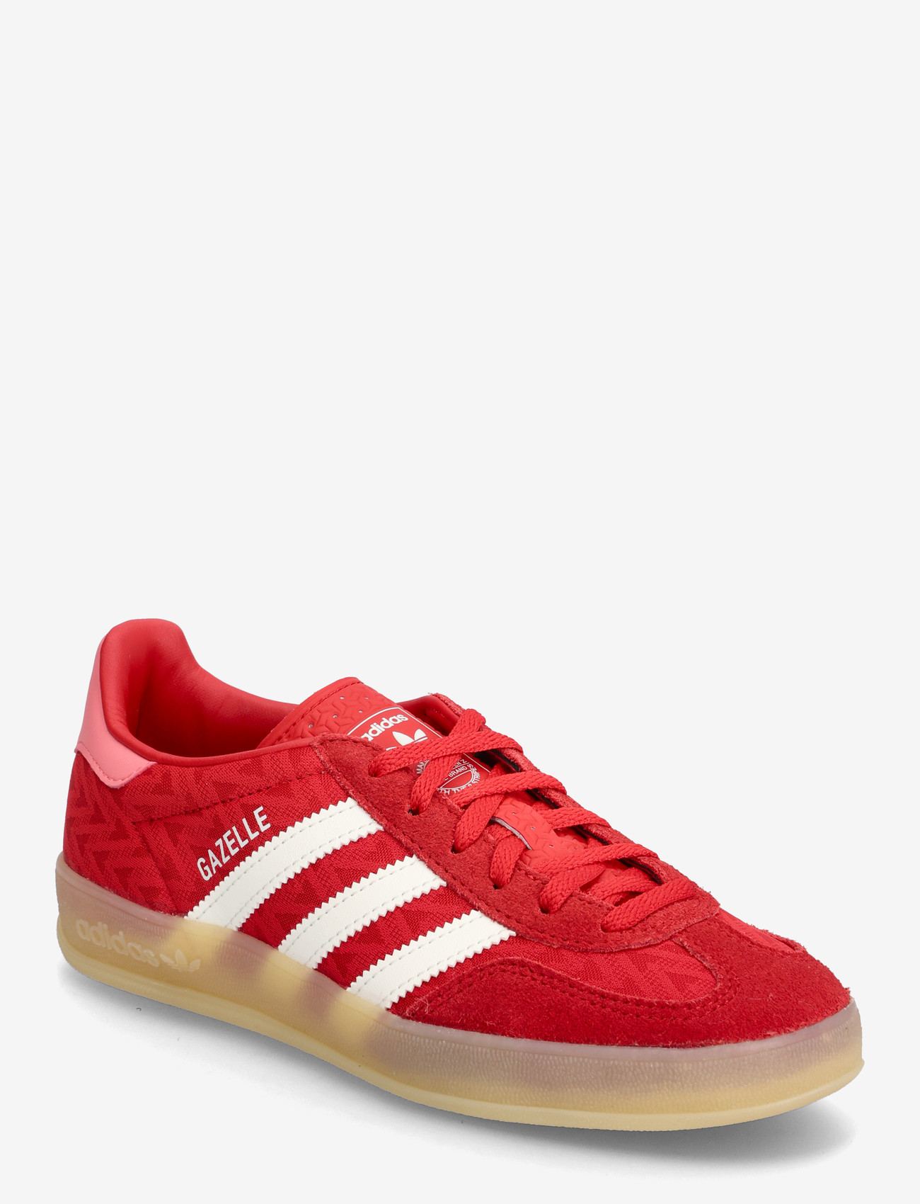 adidas Originals - GAZELLE INDOOR W - låga sneakers - betsca/cwhite/gum3 - 0