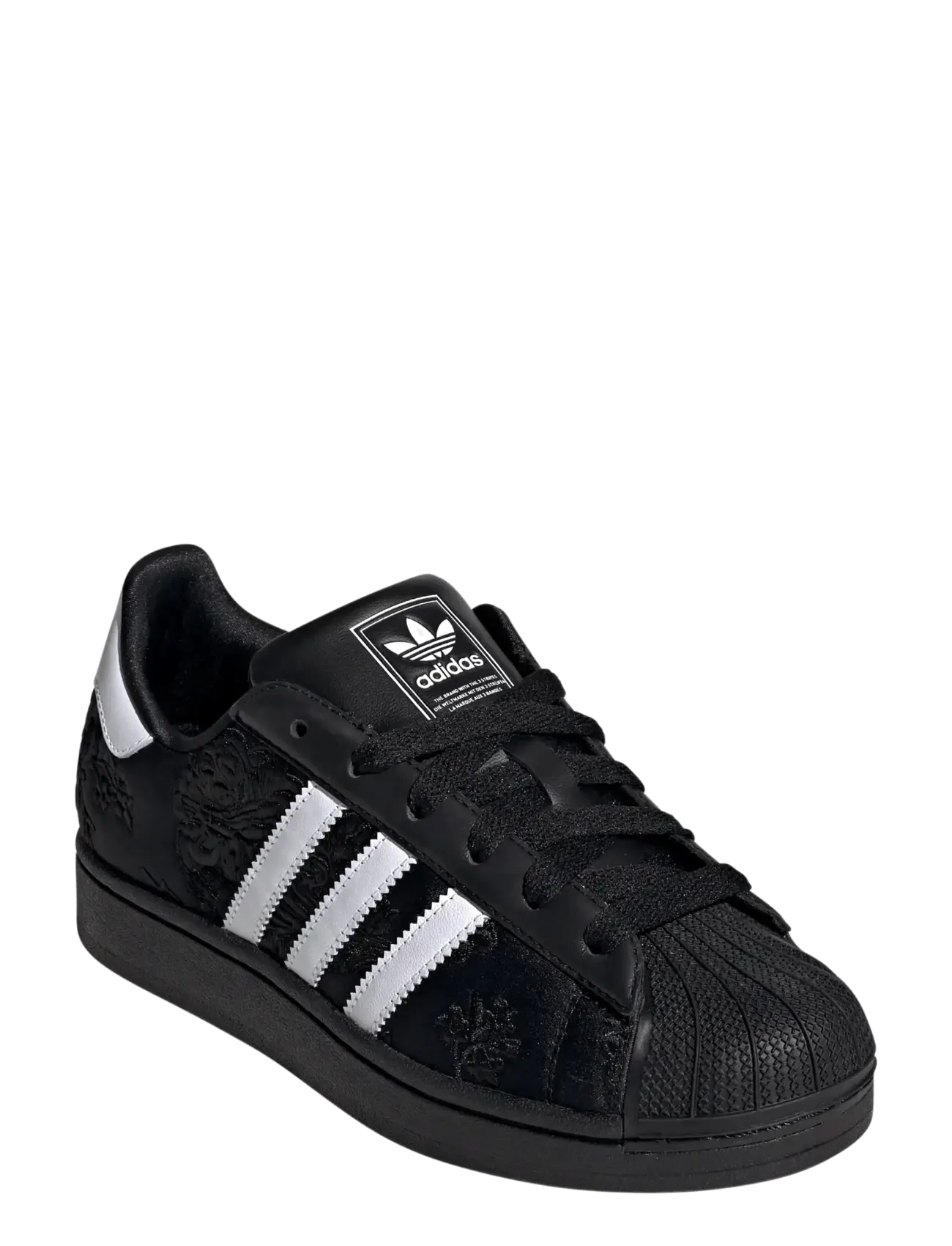 adidas Originals SUPERSTAR II W - Jalanõud - CBLACK/FTWWHT/CBLACK / black