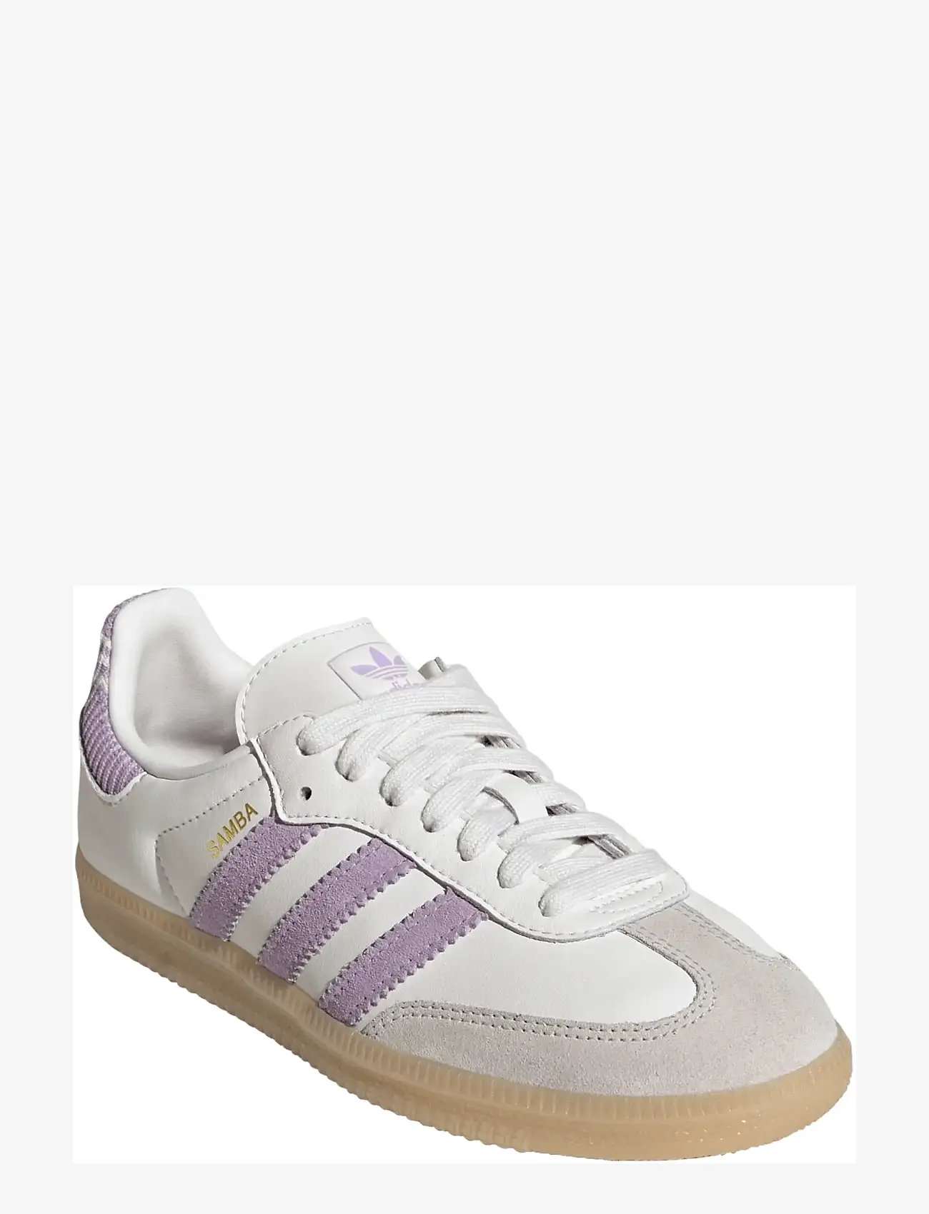 adidas Originals - SAMBA OG J - låga sneakers - clowhi/powplu/gum3 - 0