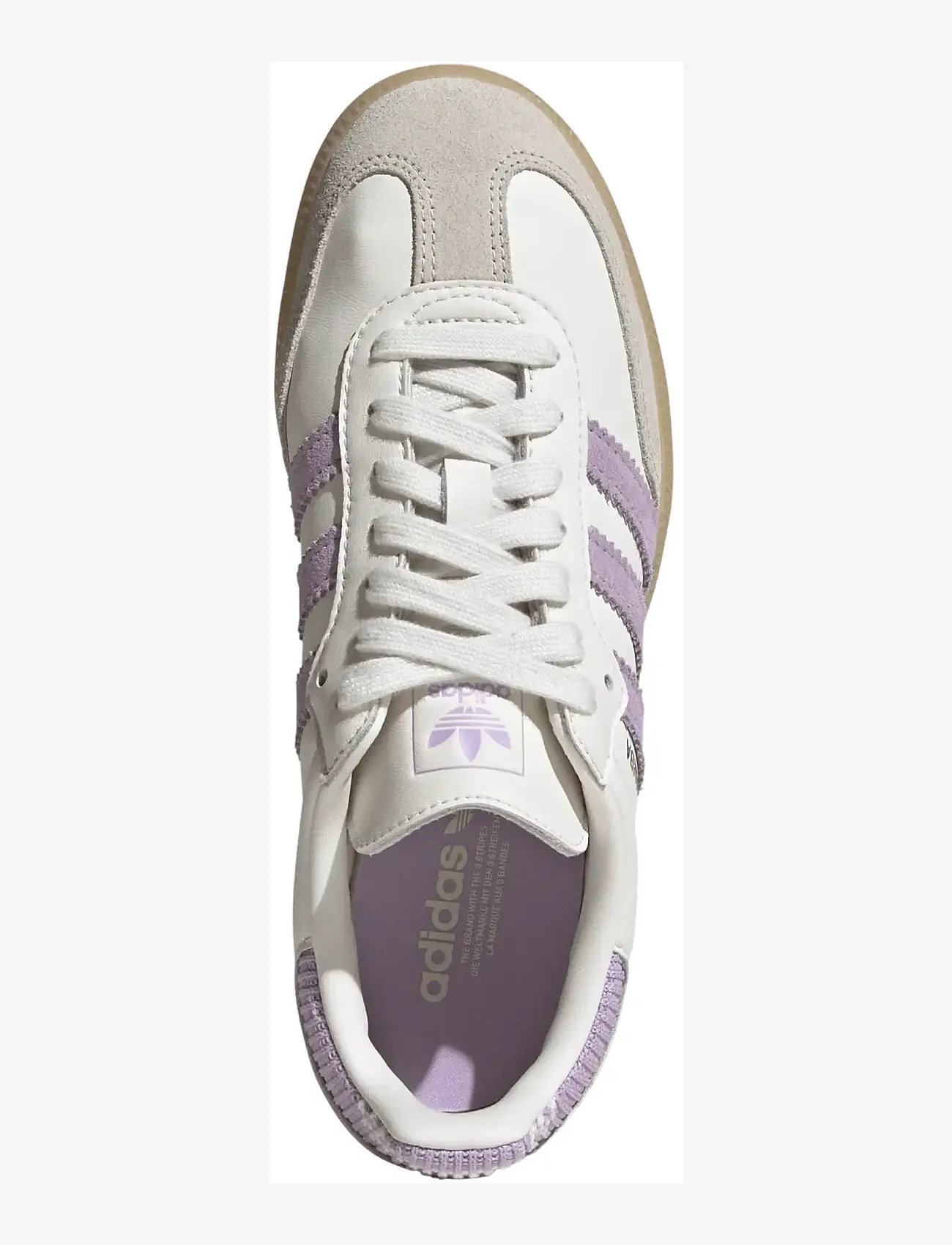 adidas Originals - SAMBA OG J - låga sneakers - clowhi/powplu/gum3 - 4