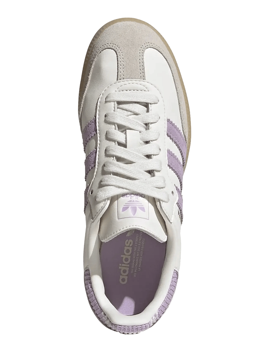 adidas Originals - SAMBA OG J - niedriger schnitt - clowhi/powplu/gum3 - 4