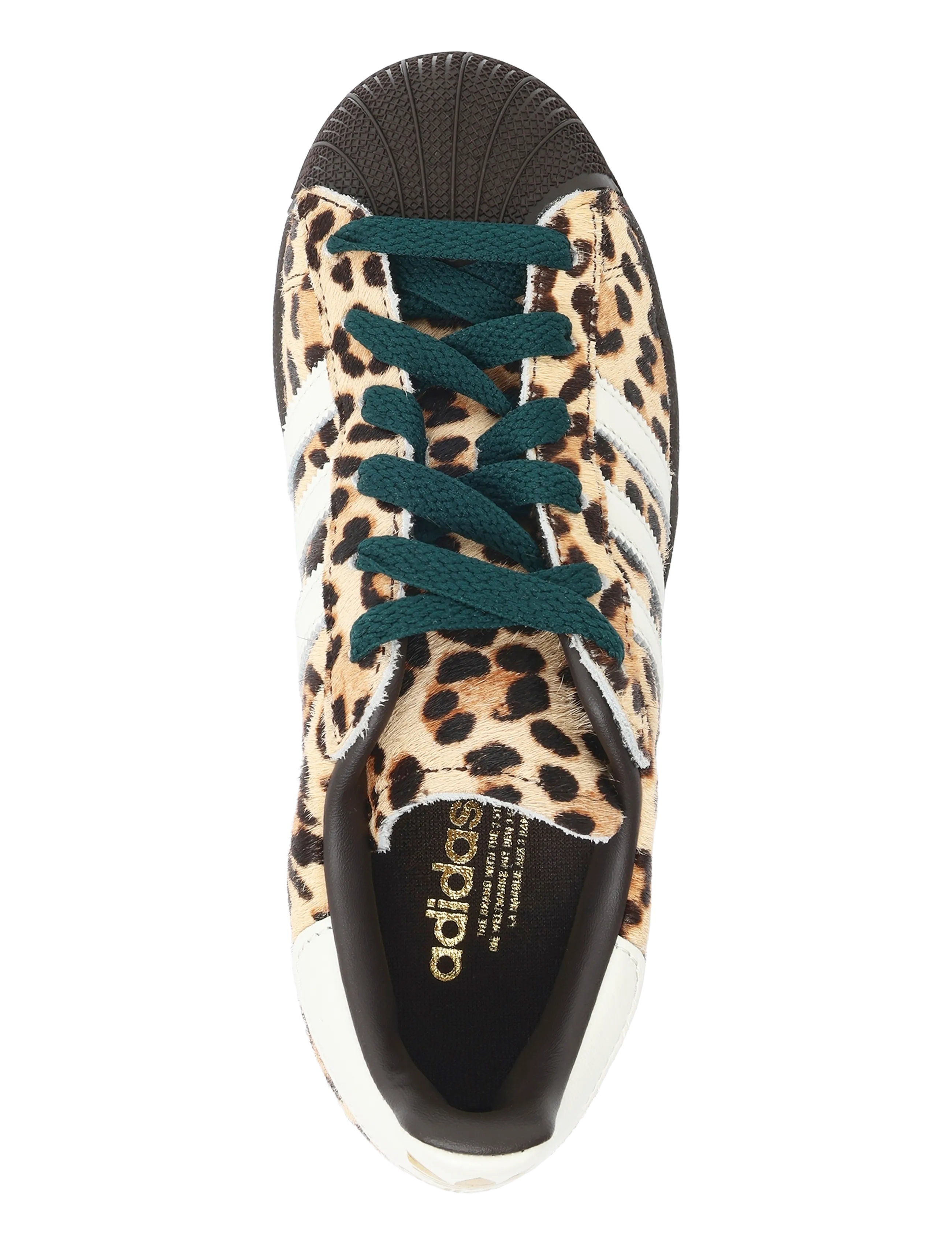 adidas Originals - SUPERSTAR II W - low top sneakers - dbrown/ivory/goldmt - 3