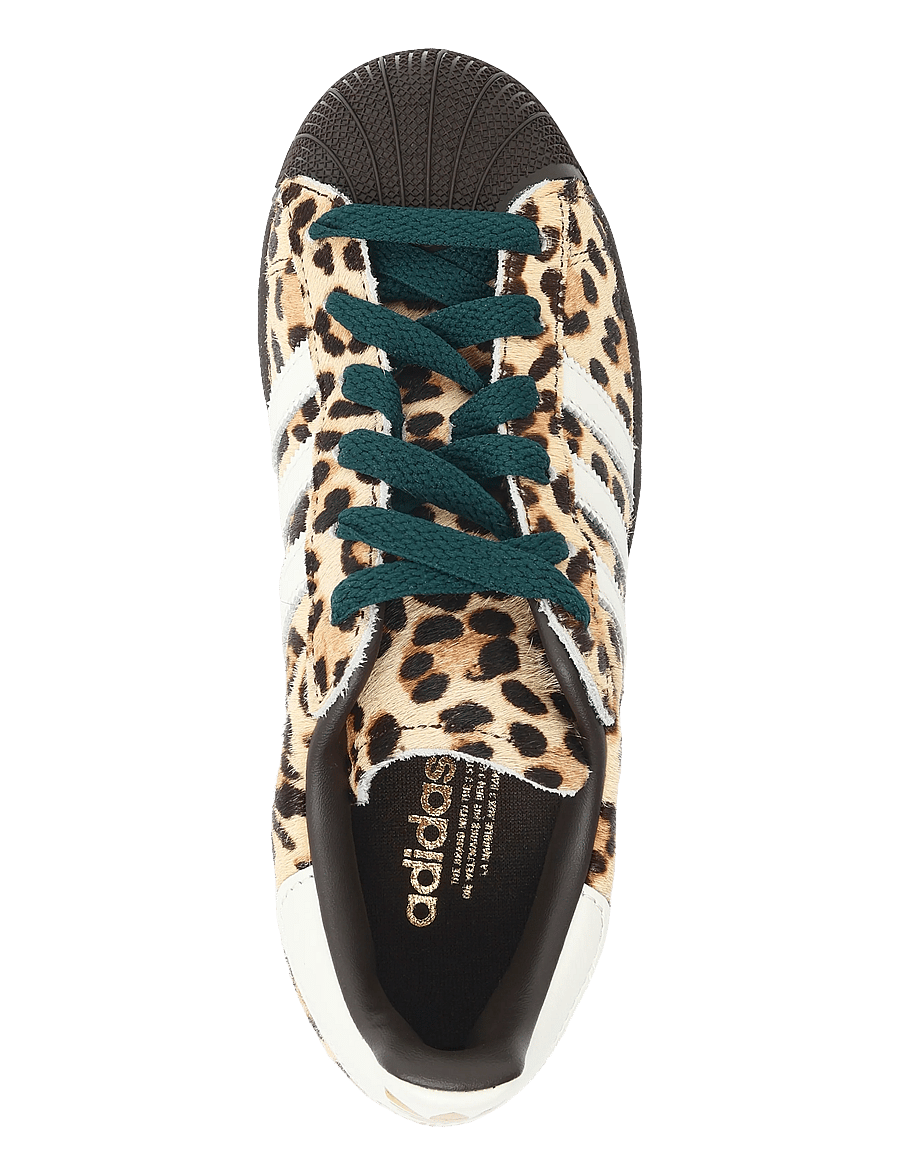 adidas Originals - SUPERSTAR II W - låga sneakers - dbrown/ivory/goldmt - 3