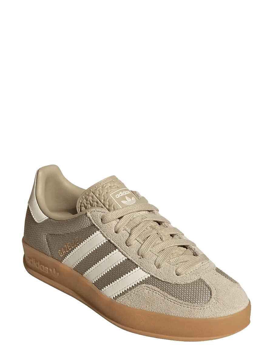 adidas Originals - GAZELLE INDOOR J - niedriger schnitt - khathr/owhite/goldmt - 0