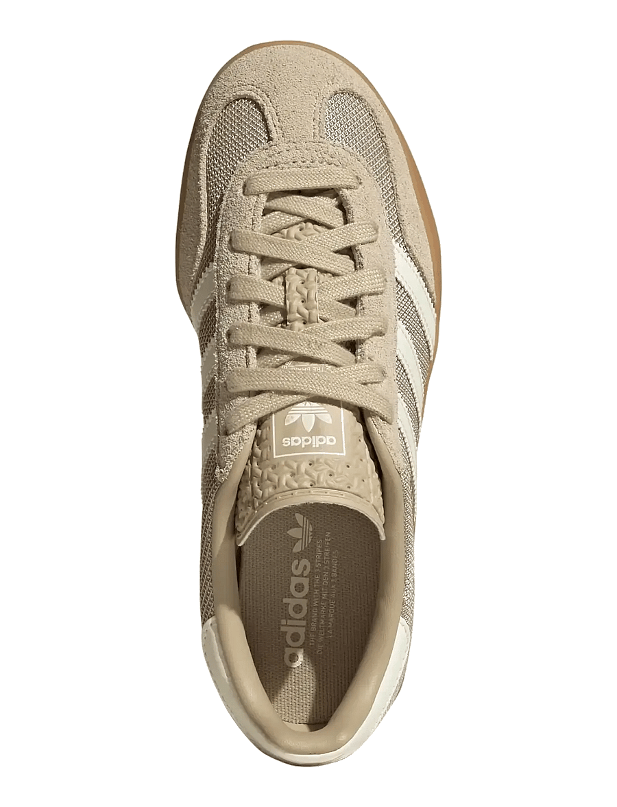 adidas Originals - GAZELLE INDOOR J - niedriger schnitt - khathr/owhite/goldmt - 4